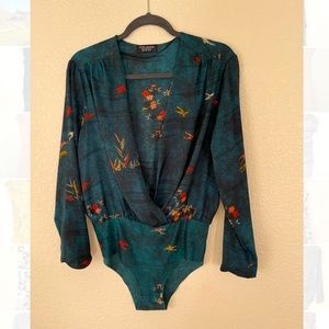 Zara elegant bodysuit top